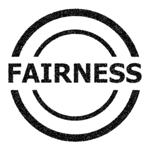 Fairness-Stempel